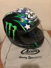 Arai RX7-GP / Corsair V - John Hopkins ‘Hopper’ Replica Monster Energy - Size M