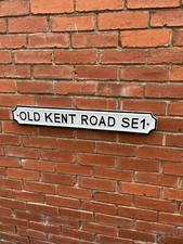 OLD KENT ROAD SE1 Vintage Style LONDON Road Street Sign SOLID METAL