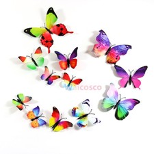 12 pcs 3D Butterfly Wall