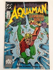 Aquaman DC Comic, A Five-Issue Mini Series - Striking Back! - Issue 2 July 1989