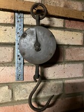 Vintage butchers weighing hook