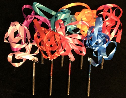 Holographic twirling ribbon - twirling, by
