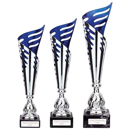 Silver and blue atlantis - and, cup