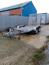 2023 Twin Axle Plant Trailer brand new galvanised 290cm load bed 