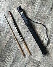 Riley 2 Piece Snooker Cue Signed by Ken Doherty With Soft Case 