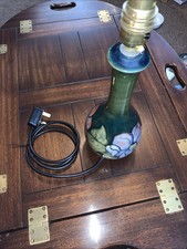 MOORCROFT CLEMATIS On Green