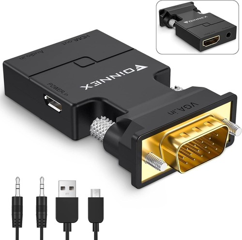 Foinnex vga hdmi adapter - vga, to