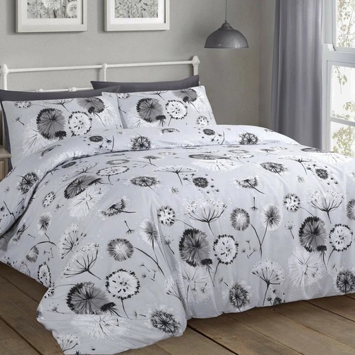 Dandelion grey duvet - duvet, cover