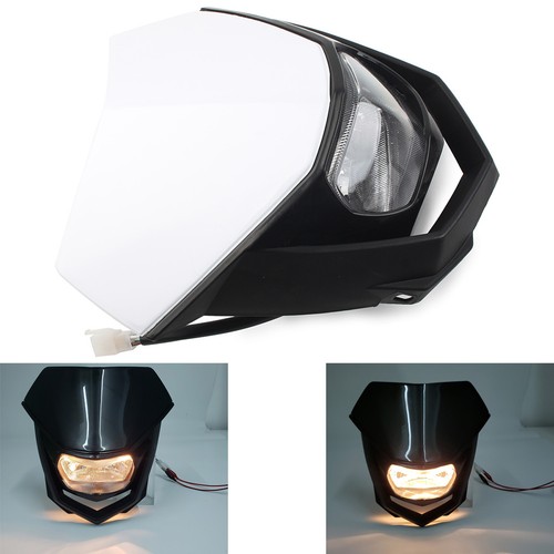 Front headlight head - front, lamp