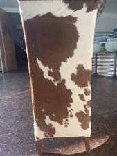 Dining Chairs, Cow Hide, Hardwood, 12 Available 