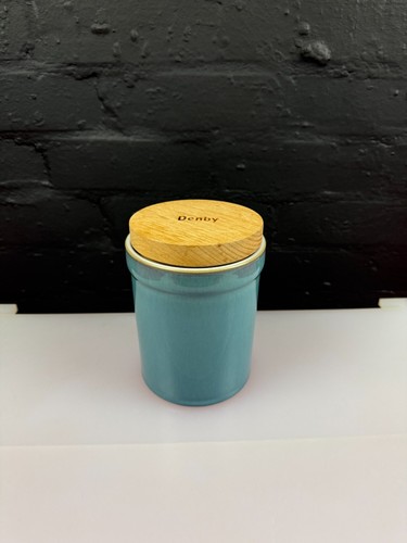 Denby azure storage jar - denby,