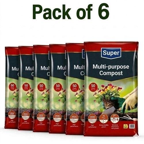 300l peat free - peat, 6x50l