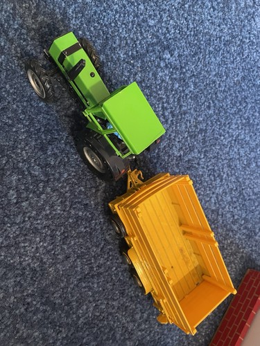 Britains deetail deutz tractor - britains,