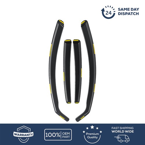 Rain sun wind deflectors - rain,
