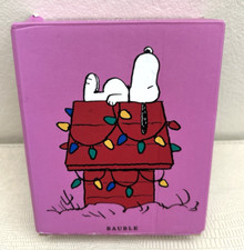 Peanuts SNOOPY ON DOG HOUSE Christmas Tree Ornament/bauble (damaged box)