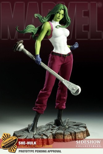 Sideshow she hulk comiquette - hulk,