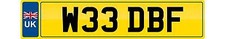 WEE WEED private number plate