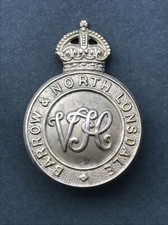 Barrow And North Lonsdale, British Army Volunteer Training Corps Cap Badge.