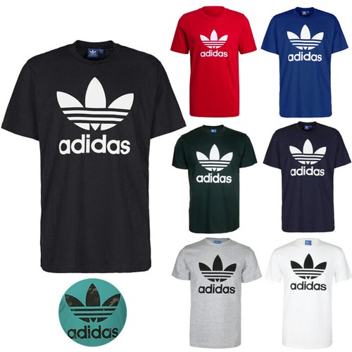 Adidas men shirt trefoil - adidas, t-shirt