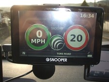 Snooper My-Speed DVR SC-5900 Plus Speed Camera Detector with Dash Cam - Serviced