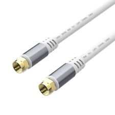 RG6 Coaxial Digital Audio Video Cable F Type for Cable Modem, Satellite Receiver