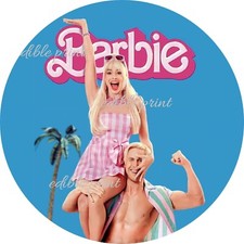 PERSONALISED BARBIE EDIBLE