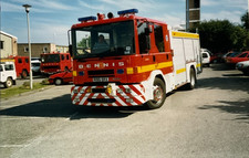 Fire Engine Photographs x 3 -