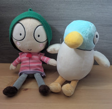 Cbeebies Talking Sarah And Duck Soft Plush Toy Bundle