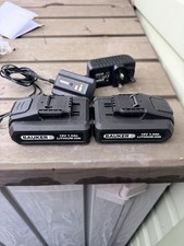 Genuine Bauker ABP118W1 Battery 18V Li-ion 1.5ah x 2 and charger ACG118W 