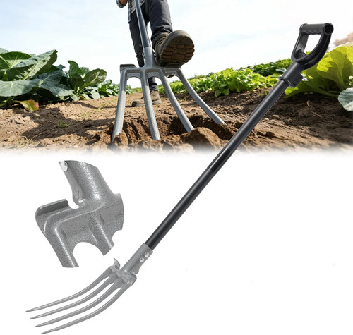 Gardening pitchfork tine - pitchfork,, 4-tine