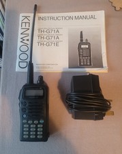 KENWOOD TH-G71 Handheld radio with charger and instruction manual good condition