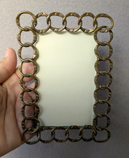 Antique brass chain link brass