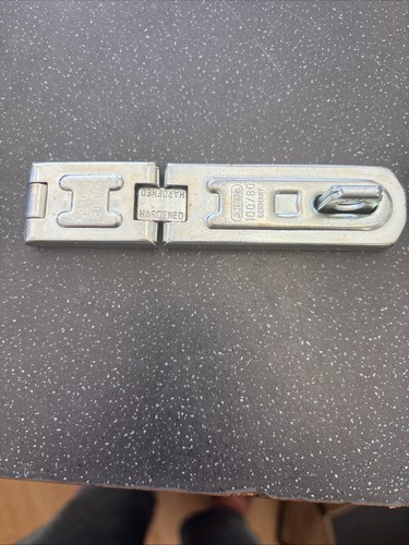 Abus hinged hasp and staple - hinged,