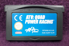 NINTENDO GAMEBOY ADVANCE GENUINE ATV QUAD POWER RACING GAME GC TESTED RARE