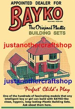 Bayko Building Set 1950's