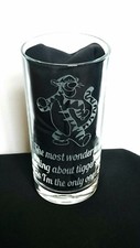 Engraved Tigger Highball Glass