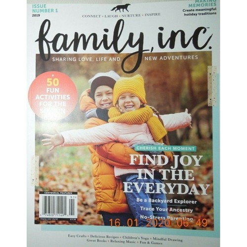 Family inc issue 1 - inc., #1