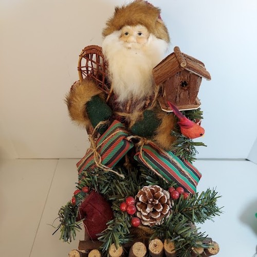 Rustic woodland santa - woodland,