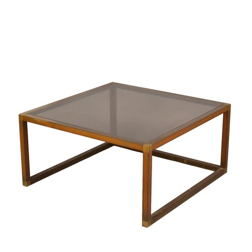 Vintage coffee table brass - vintage,