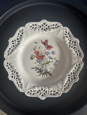 Royal Creamware The Floral Gift Collection “Poppies” Limited Edition Plate