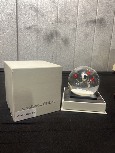 Chickadee snow globe cool - globe, by