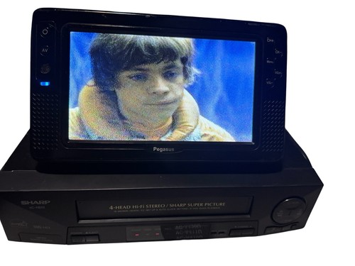 Sharp vhs player vcr - player, recorder