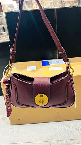 Bessie burgundy pebbled - burgundy,