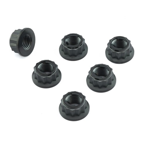 Titanium sprocket nuts - sprocket,