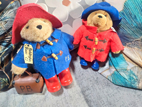 Paddington bear pair plush - pair,