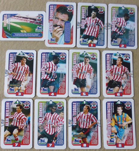 Southampton subbuteo squads - southampton,