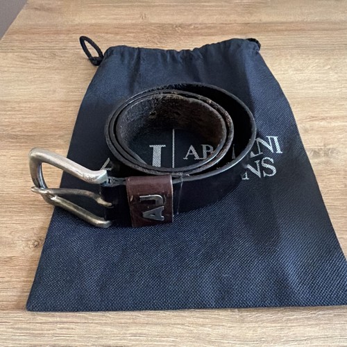 Armani jeans leather - armani,