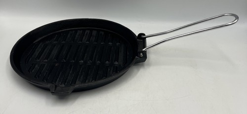 Cast iron round griddle - cast, pan