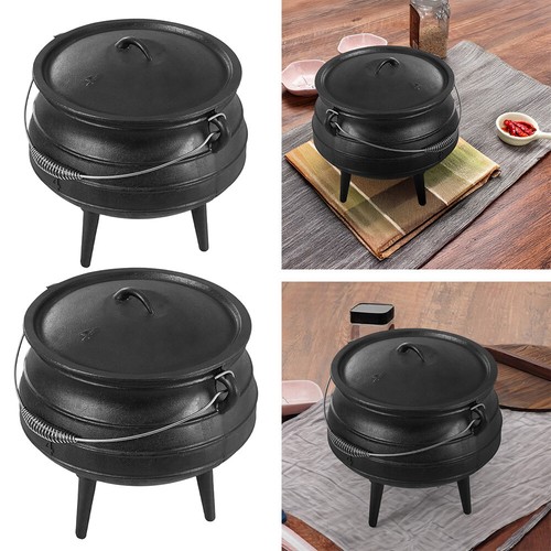 Cast iron potjie pot camping - potjie,