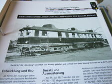 Locomotive Outline VBT 4 DRG VT757 DB VT 66900 Tire Car Type WUMAG 1926